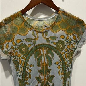 Destined rare top - Green and Gold